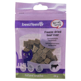 Beeztees Katzensnack gefriergetrocknete Rinderleber 20 g – Bild 1 von 1