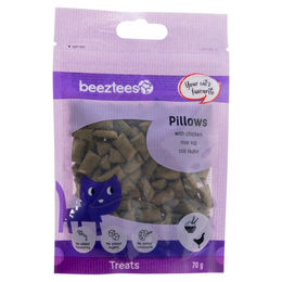 Beeztees Katzensnack Kissen Huhn 70 g – Bild 1 von 1