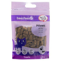 Produktbild von Beeztees Katzensnack Kissen mit Rind 70 g