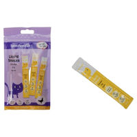 Produktbild von Beeztees Katzensnack Liquid mit Huhn 5 x 14 g