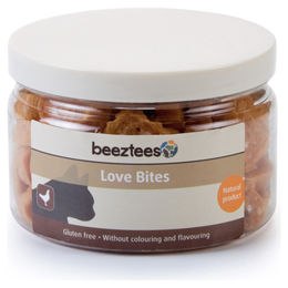Beeztees Katzensnack Love Bites mit Huhn, Fisch und Thunfisch 90 g - 90 g – Bild 1 von 4