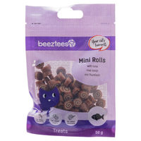 Produktbild von Beeztees Katzensnack Mini Rolls mit Thunfisch 50 g