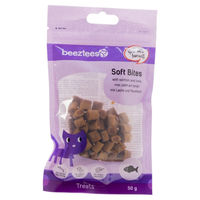 Produktbild von Beeztees Katzensnack Soft Bites mit Lachs und Thunfisch 50 g