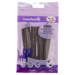 Beeztees Katzensnack Sticks Huhn und Lachs 50 g – Bild 1 von 1