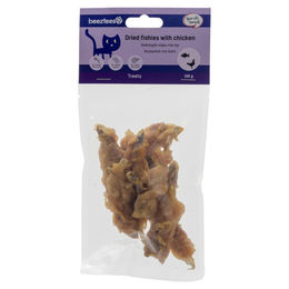 Beeztees Katzensnack Trockenfisch mit Huhn 100 g – Bild 1 von 1