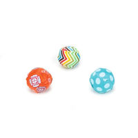Produktbild von Beeztees Katzenspielball Bolinas 3er Set Bunt aus Kunstleder