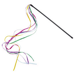 Produktbild von Beeztees Katzenspielzeug Angel mit bunten Bändern für Katzen