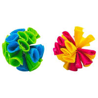 Produktbild von Beeztees Katzenspielzeug Ball Simone aus Filz bunt für Katzen aller Altersstufen