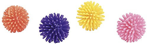 Beeztees Katzenspielzeug Bunte Igelbälle aus Kunststoff 4er Set – Bild 1 von 2