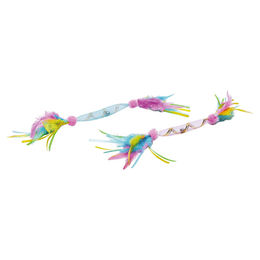 Produktbild von Beeztees Katzenspielzeug Flori für Kitten aus Plüsch 34cm Bunt