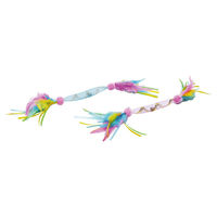 Produktbild von Beeztees Katzenspielzeug Flori für Kitten aus Plüsch 34cm Bunt