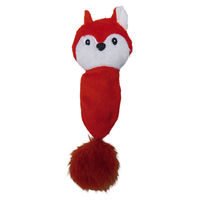 Produktbild von Beeztees Katzenspielzeug Fuchs Niene aus Plüsch mit Catnip in Braun und Orange