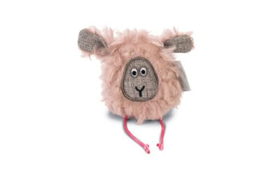Beeztees Katzenspielzeug Gaya Schaf Rosa mit Catnip aus Polyester – Bild 1 von 4
