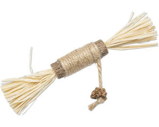 Beeztees Katzenspielzeug Matatabi Stick Strovy mit Katzenminze aus Naturmaterial – Bild 1 von 3