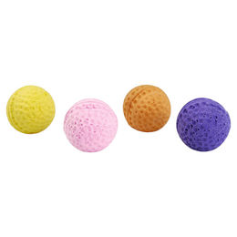 Produktbild von Beeztees Katzenspielzeug Soft Spielbälle aus Moosgummi bunt 4 Stück