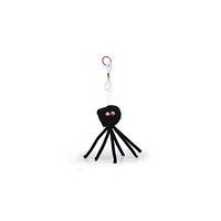 Produktbild von Beeztees Katzenspielzeug Spin Plüsch Schwarz 15 cm