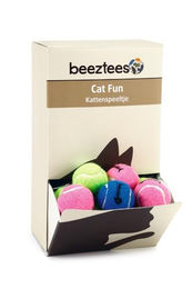 Beeztees Katzenspielzeug Tennisball mit Glöckchen bunt - 1 Stk. – Bild 1 von 2