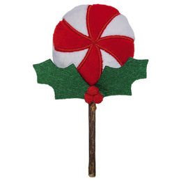 Beeztees Katzenspielzeug Weihnachten Matatabi Lollipop aus Plüsch – Bild 1 von 5