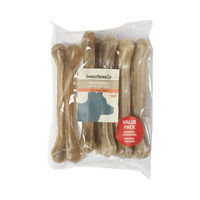 Produktbild von Beeztees Kauknochen Rinderhaut für Hunde 105 g ohne Farb- und Aromastoffe sowie Konservierungsstoffe