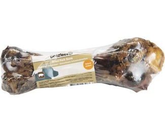 Beeztees Kauknochen Schwein getrocknet für Hunde - 20 cm – Bild 1 von 2