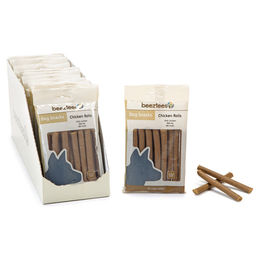 Beeztees Kaurollen Huhn Kausnack zuckerfrei 150 g 16 Stück - 16 x 150 g – Bild 1 von 1