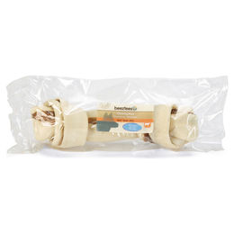 Produktbild von Beeztees Kausnack Kauknoten mit Lachs und Rind für Hunde Adult 26 cm - 170 g