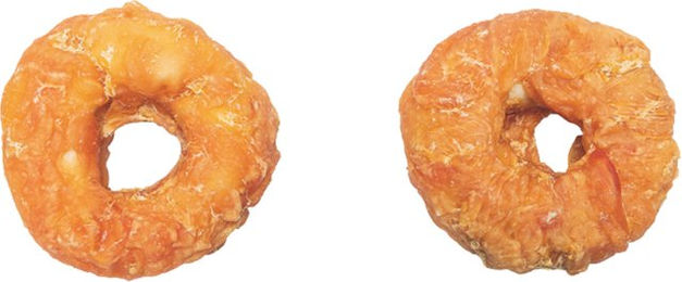 Beeztees Kausnack Rinderhautring mit Huhn für Hunde ohne Zucker und Aromastoffe - 6 x 2 Stk. – Bild 1 von 4