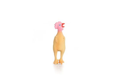 Produktbild von Beeztees Kauspielzeug Huhn aus Latex Gelb Klein 25 cm