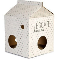Produktbild von Beeztees Kitten Katzenhaus Escape Katzenhöhle aus Pappe in Weiß