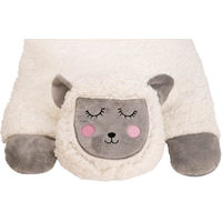 Produktbild von Beeztees Kitten Katzenkissen Lama Casto aus Plüsch weiß 60 x 40 x 12 cm