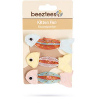 Produktbild von Beeztees Kitten Stofftiere Spring Fische 3 Stück bunt