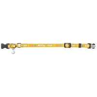 Produktbild von Beeztees Kitty Cat Katzenhalsband für Kitten gelb verstellbar 17,5-23 cm