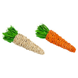 Beeztees Knabberstange Karotte Nagerspielzeug - 15 cm – Bild 1 von 2