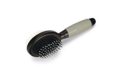 Beeztees Kombi-Pflegebürste für Nager schwarz grau aus Kunststoff – Bild 1 von 4