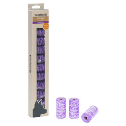 Produktbild von Beeztees Kotbeutel abbaubar Lavendel Lila 12 x 15 Stück