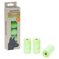 Produktbild von Beeztees Kotbeutel Limette abbaubar 90 Stück