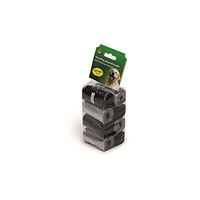 Produktbild von Beeztees Kotbeutel Nachfüllpack Schwarz Grau 160 Stück - 8 x 20 Stk.