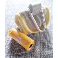Produktbild von Beeztees Kotbeutelspender mit Tasche und Welpenbeuteln Gelb - 2 x 20 Stk.