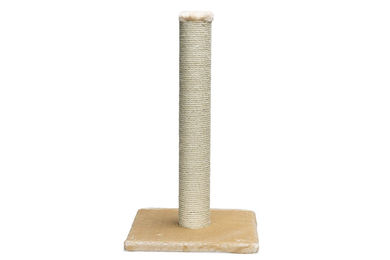 Beeztees Kratzbaum Gina beige mit Sisalstamm 34 x 34 x 60 cm – Bild 1 von 9