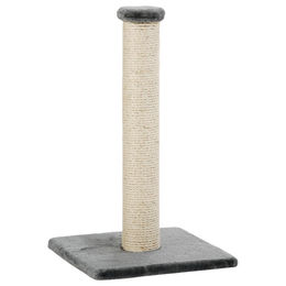 Beeztees Kratzbaum Gina für Katzen grau aus Sisal 34x34x60cm – Bild 1 von 13