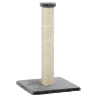 Produktbild von Beeztees Kratzbaum Gina für Katzen grau aus Sisal 34x34x60cm