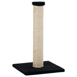 Beeztees Kratzbaum Gina für Katzen Schwarz mit Sisal 34x34x60 cm – Bild 1 von 10
