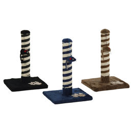 Beeztees Kratzbaum Minoes für Katzen und Kitten mit Sisal und Spielmaus bunt – Bild 1 von 5