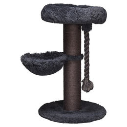Beeztees Kratzbaum Ramiro Grau XL mit Sisal 70x70x120cm für Katzen – Bild 1 von 9