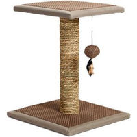 Produktbild von Beeztees Kratzbaum Segra aus Stoff in Beige 35 x 35 x 44 cm