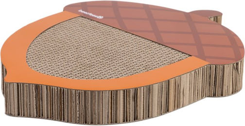 Beeztees Kratzbrett aus Karton mit Pilz-Design für Katzen – Bild 1 von 2