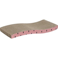 Produktbild von Beeztees Kratzbrett Dots aus Karton Rosa 46,5 x 25,4 x 5,5 cm für Katzen