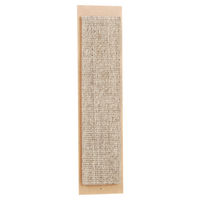 Produktbild von Beeztees Kratzbrett Jumbo aus Sisal mit Catnip für Katzen Braun Grau Beige 70x17 cm