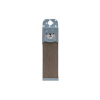 Produktbild von Beeztees Kratzbrett Seehund aus Karton Blau Grau 45x13x2 cm