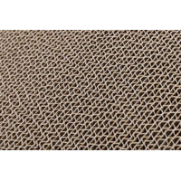 Produktbild von Beeztees Kratzrampe Rampino aus Karton für Katzen mit Catnip 47 x 26 x 25 cm